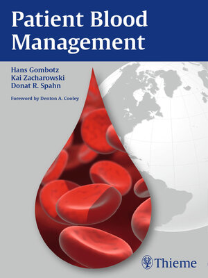 cover image of Patient Blood Management
